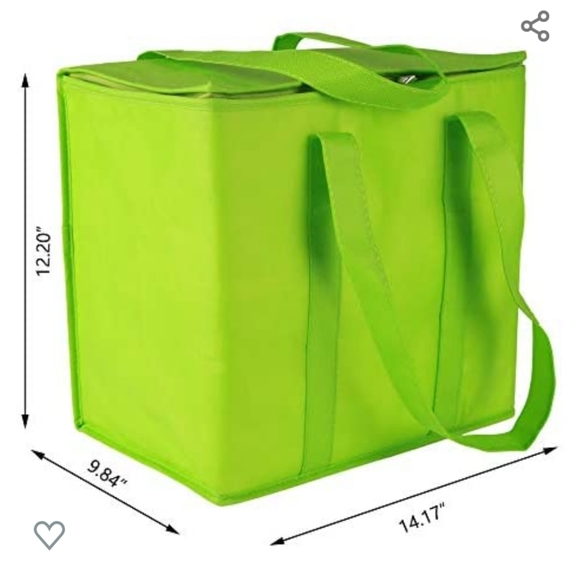 green insulated bag 🛍 - Picture 4 of 4